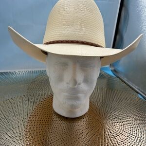 Tuff Hedeman 12X straw cowboy hat